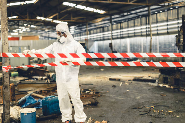 Professional Odor Removal technician working in Grizzly Flats, CA